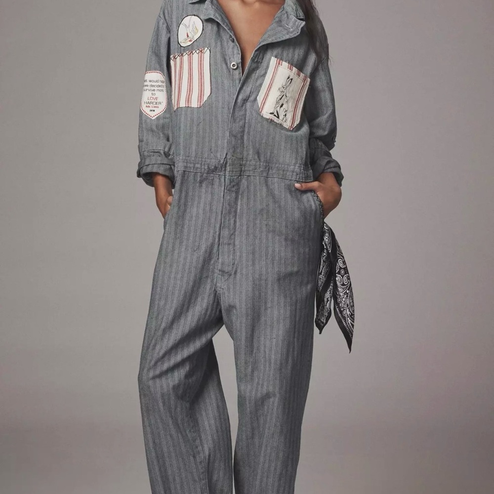 More Love, Love More x Nest Love Luck Coveralls NWT for Anthropologie
